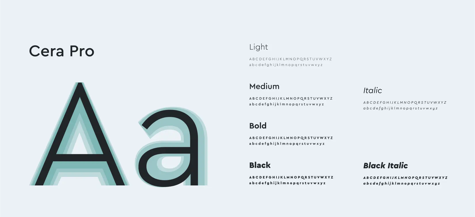 ShitPapers branding's typography